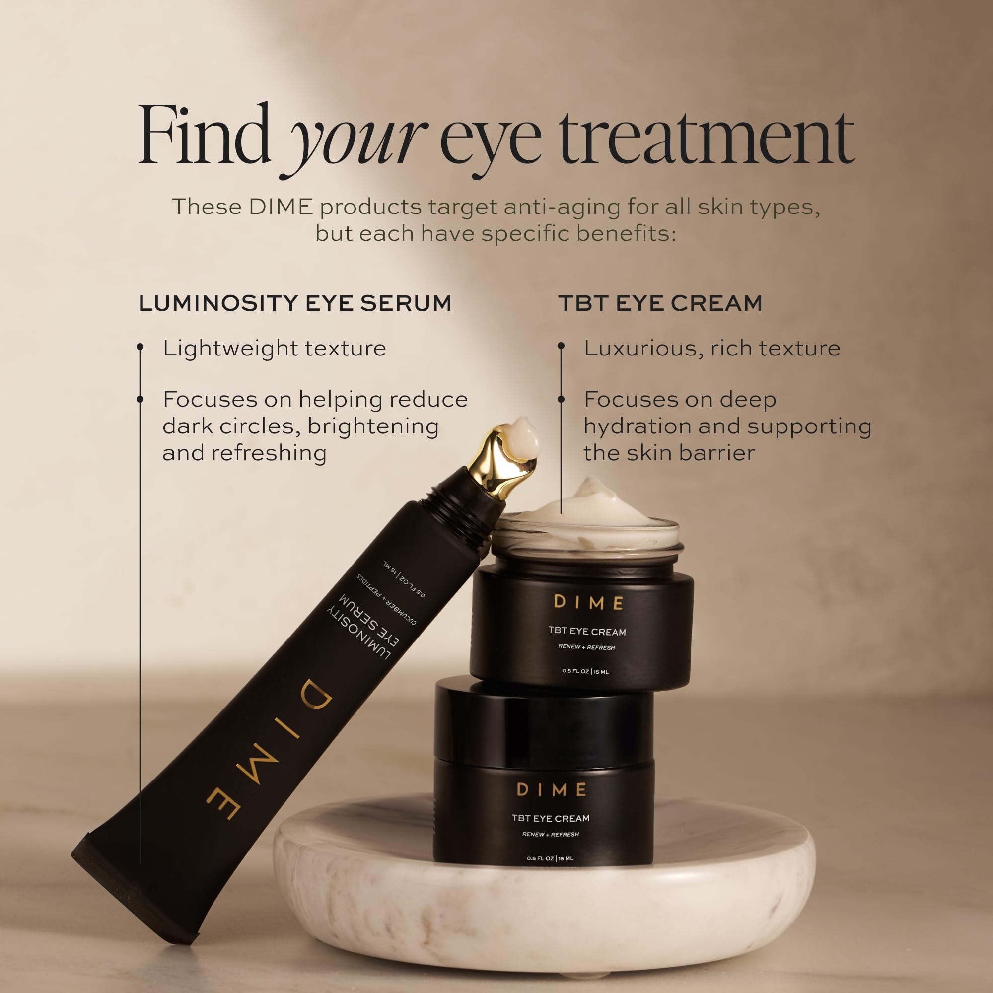 DIME product packaging and label emphasizing clean, vegan formulation