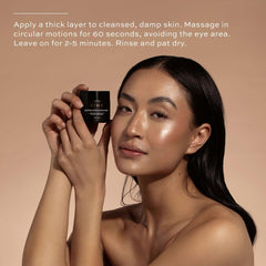 DIME label ingredients closeup communicates clean, vegan formulation
