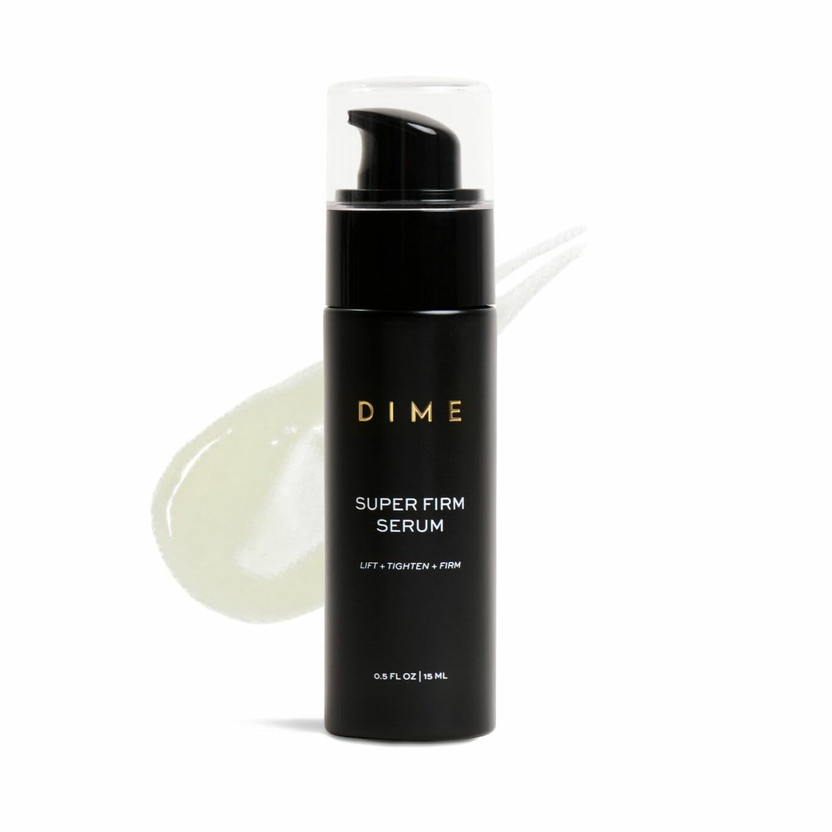DIME Super Firm front packaging showcasing product and benefits