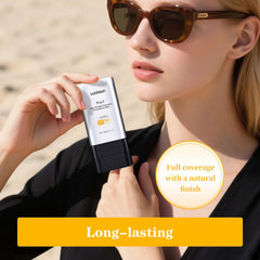 DIMOT label closeup highlighting SPF 50+ broad-spectrum defense