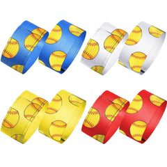 Dingion front packaging showing eight softball sleeve holders and color variety for team use