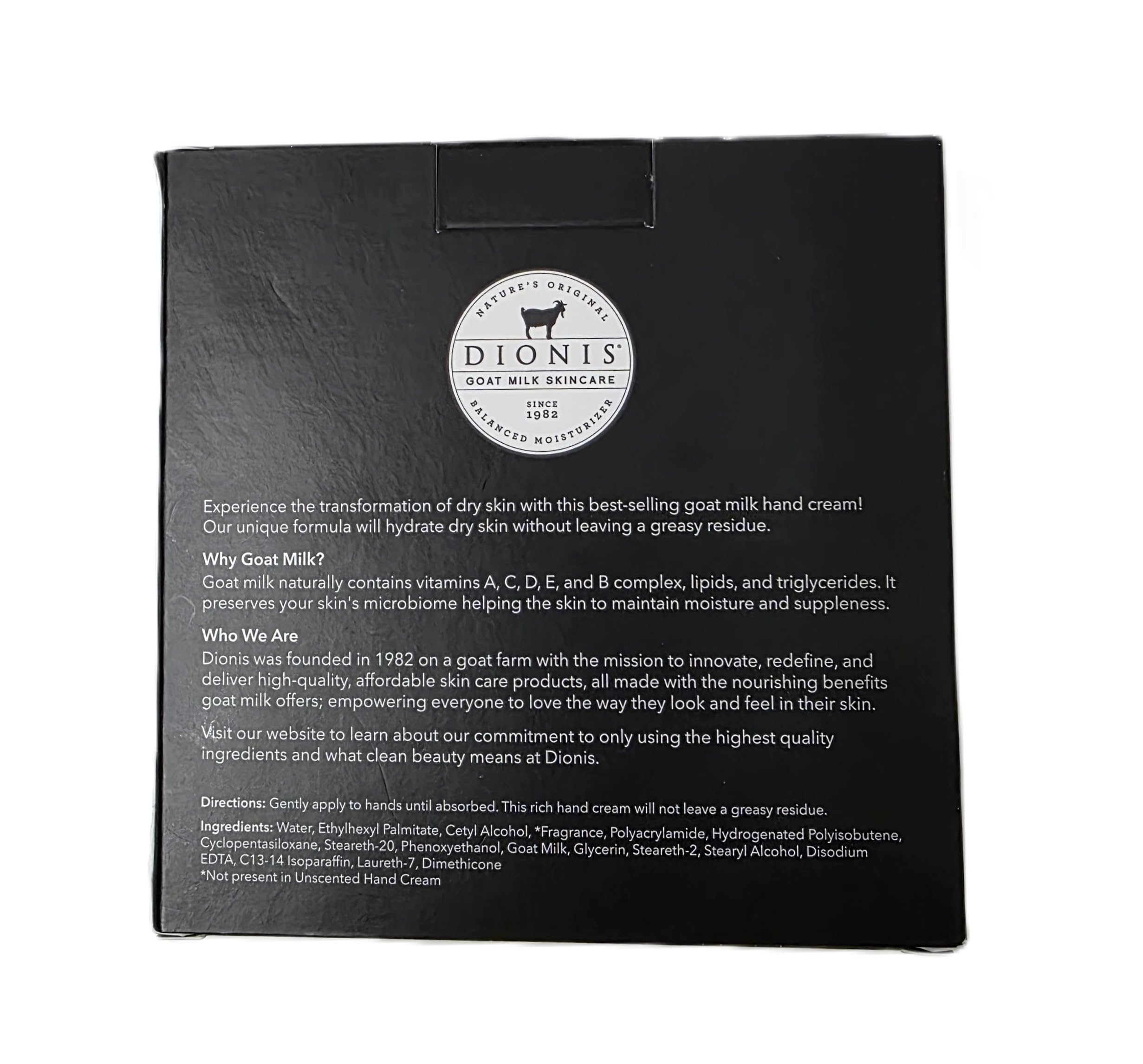 Dionis tube texture close-up of cream spreading, demonstrating quick-absorbing hydration