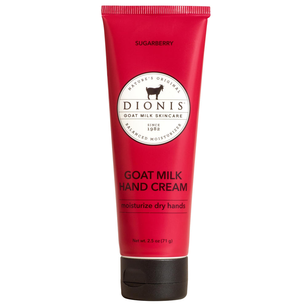 Dionis Sugarberry front packaging showing 2.5 oz tube and fragrance benefit