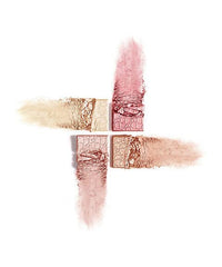 Dior close-up of palette pans revealing pearlescent texture and blendable pigments