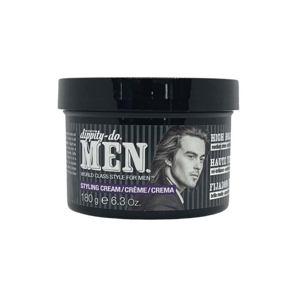 Dippity Do front jar highlighting texture and high-hold styling benefit