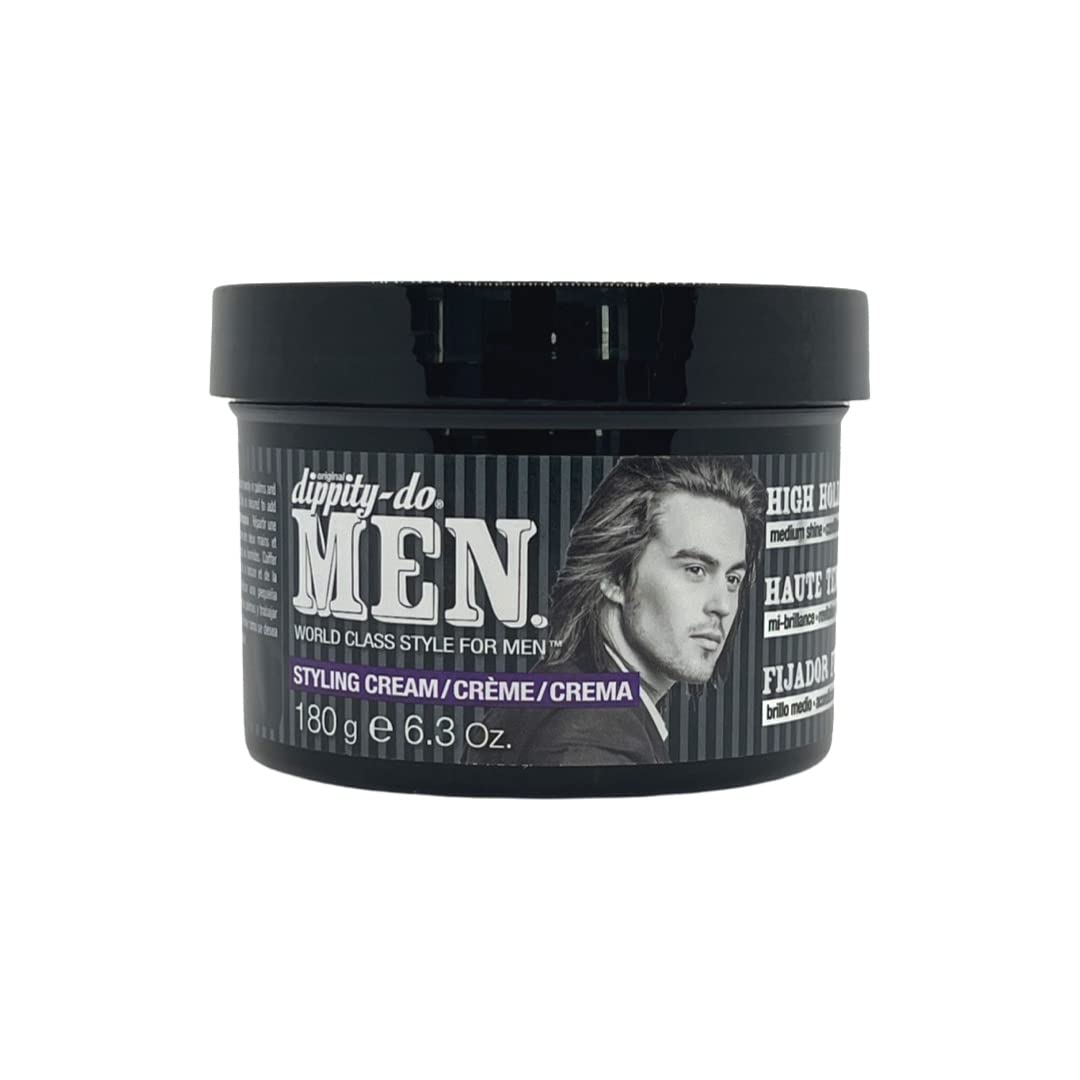 Dippity Do front jar highlighting texture and high-hold styling benefit