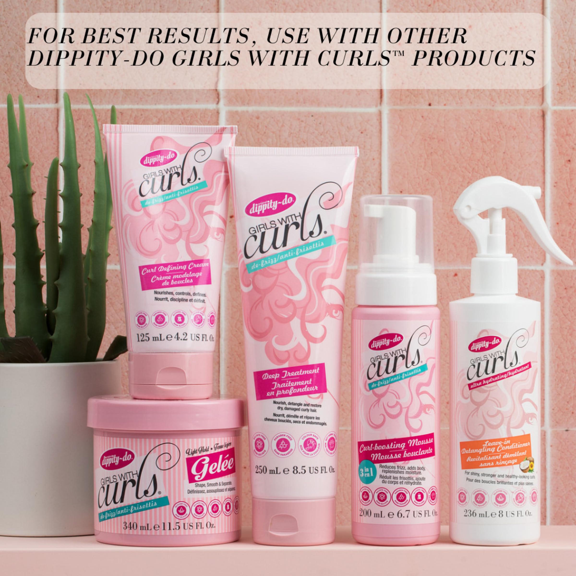 Dippity Do in bathroom styling scene showing everyday routine simplicity benefit