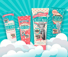 Dirty Works 125ml tube size comparison in hand illustrating travel-friendly capacity