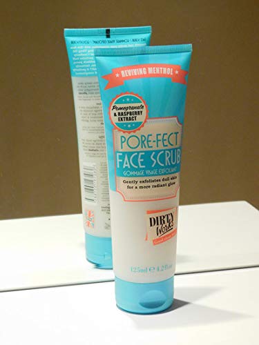 Dirty Works exfoliant beads ingredient detail highlighting polishing action