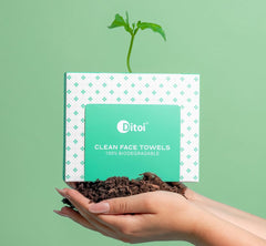 Ditoi open pack revealing stacked towels and easy-access packaging