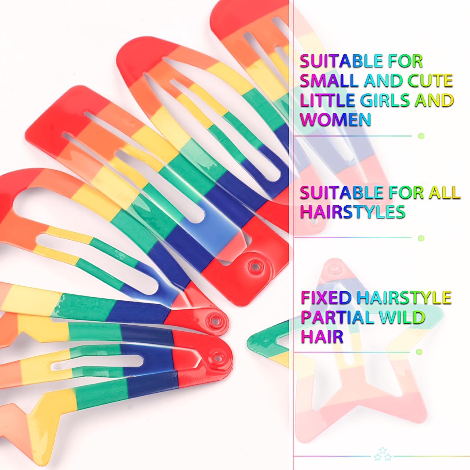 DIUEWOW packaging with all 12 clips displayed for ready gifting and storage