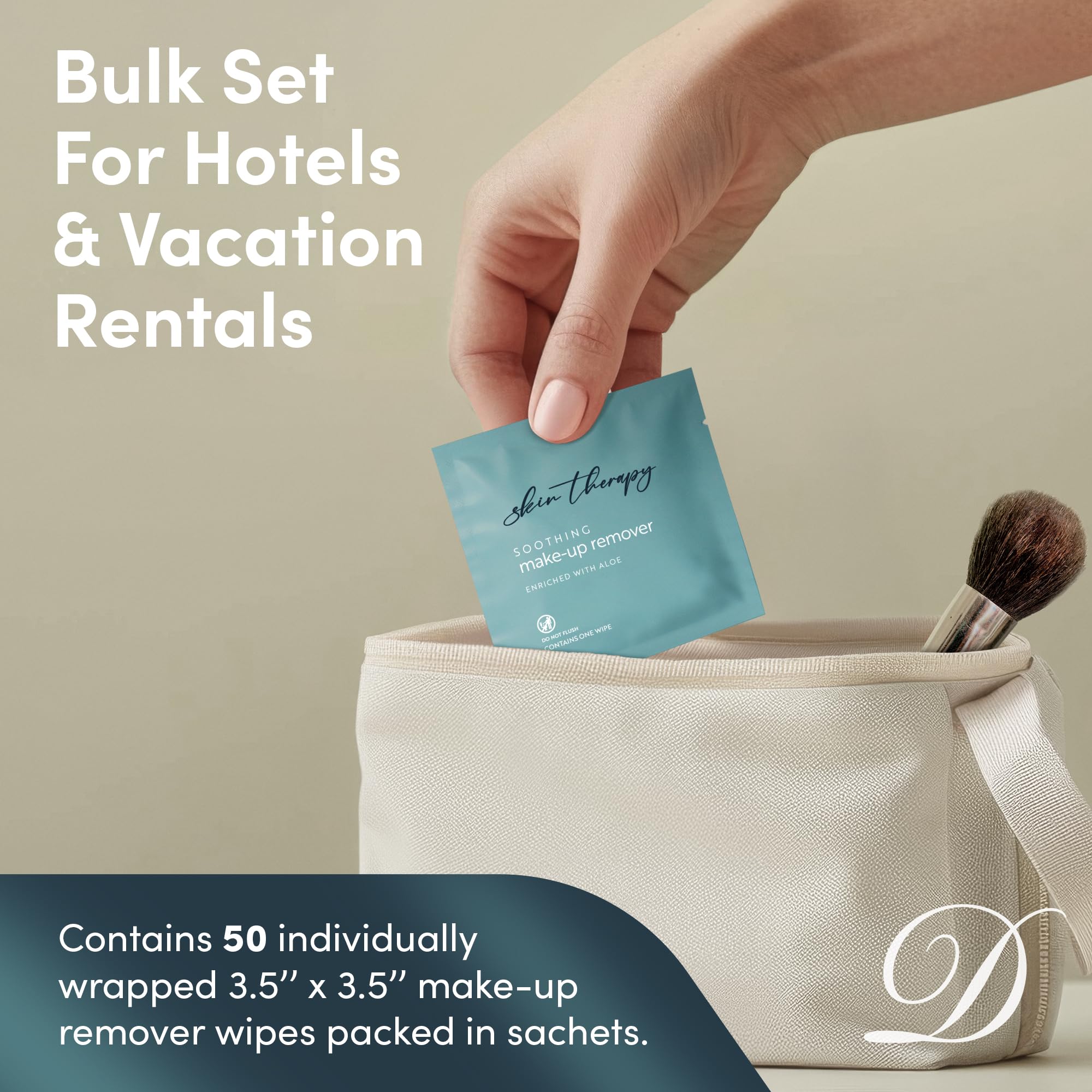 Diversified Hospitality wipe texture detail highlighting soft cloth for gentle cleansing