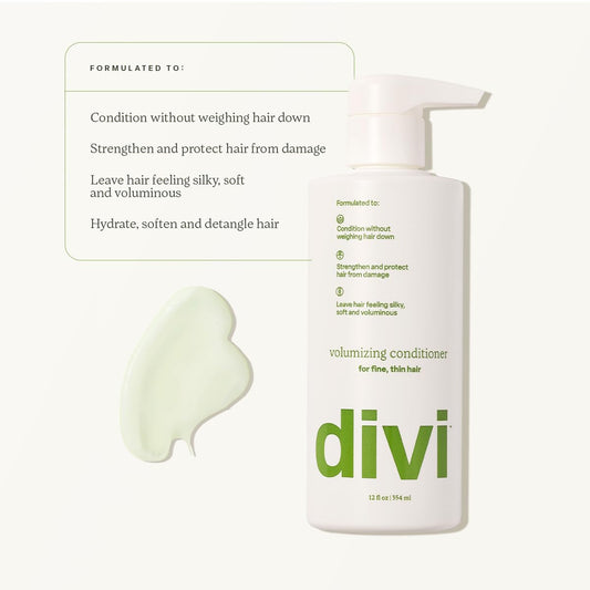 Divi back label with ingredients and directions for easy use