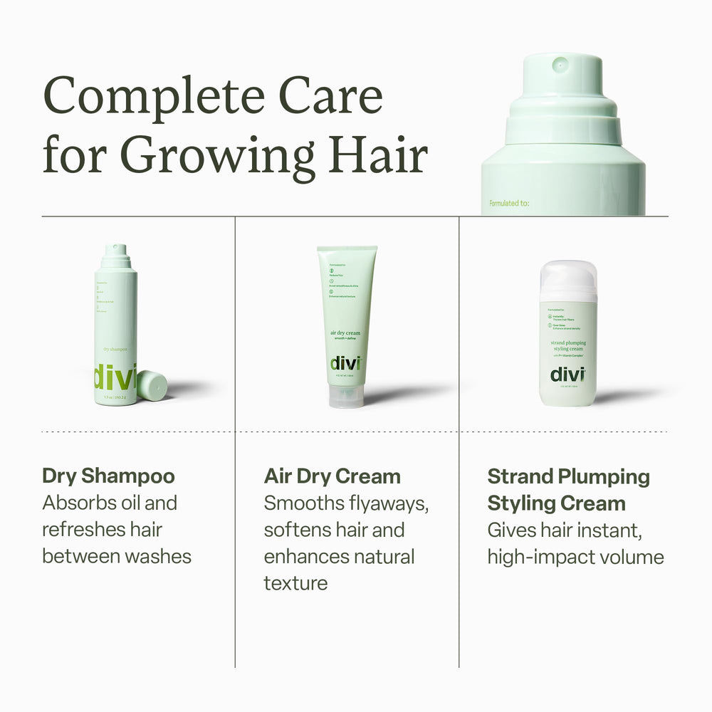 divi dry shampoo before and after roots illustrating refreshed look benefit
