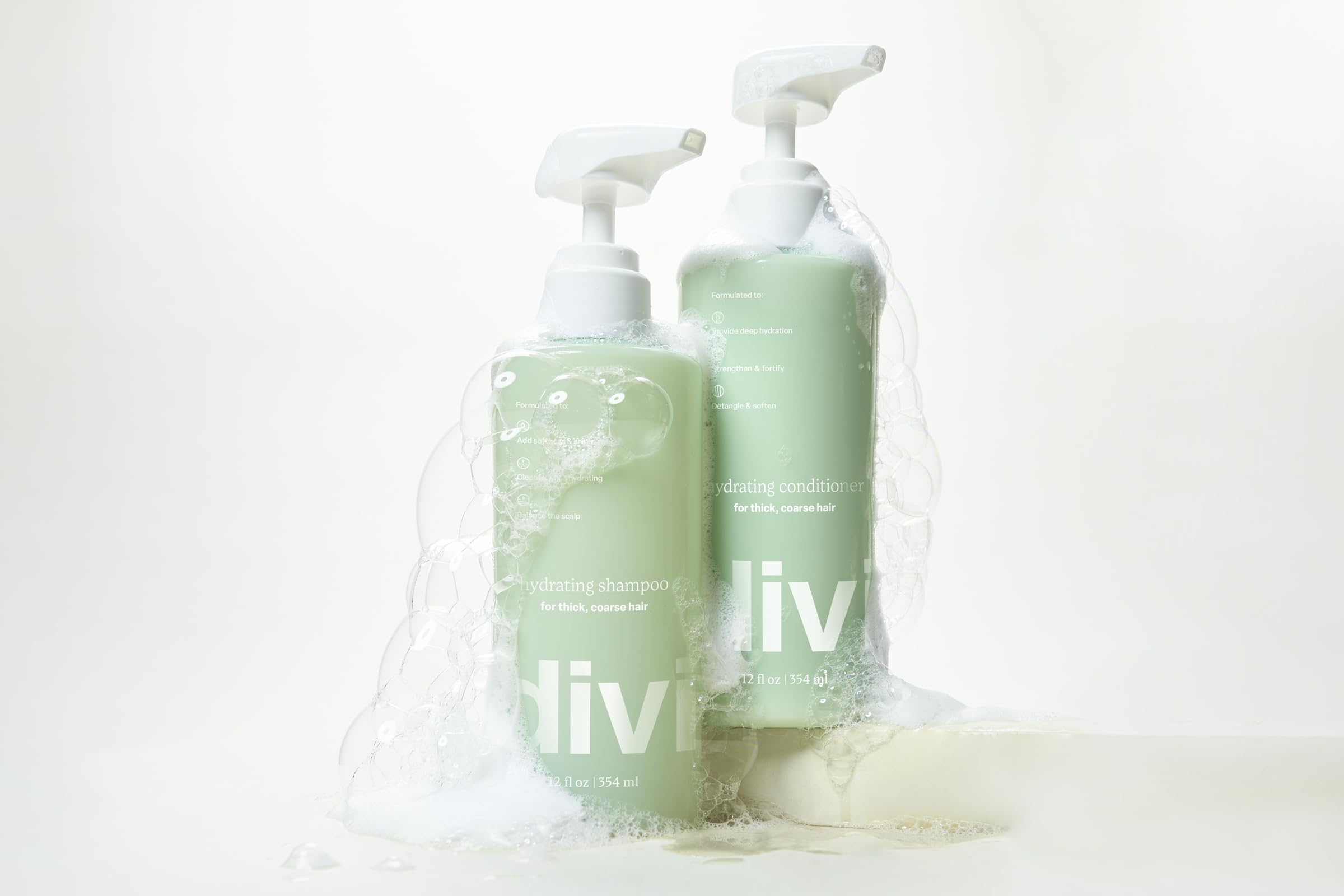 Divi lifestyle after wash showing smooth, hydrated hair and manageable finish