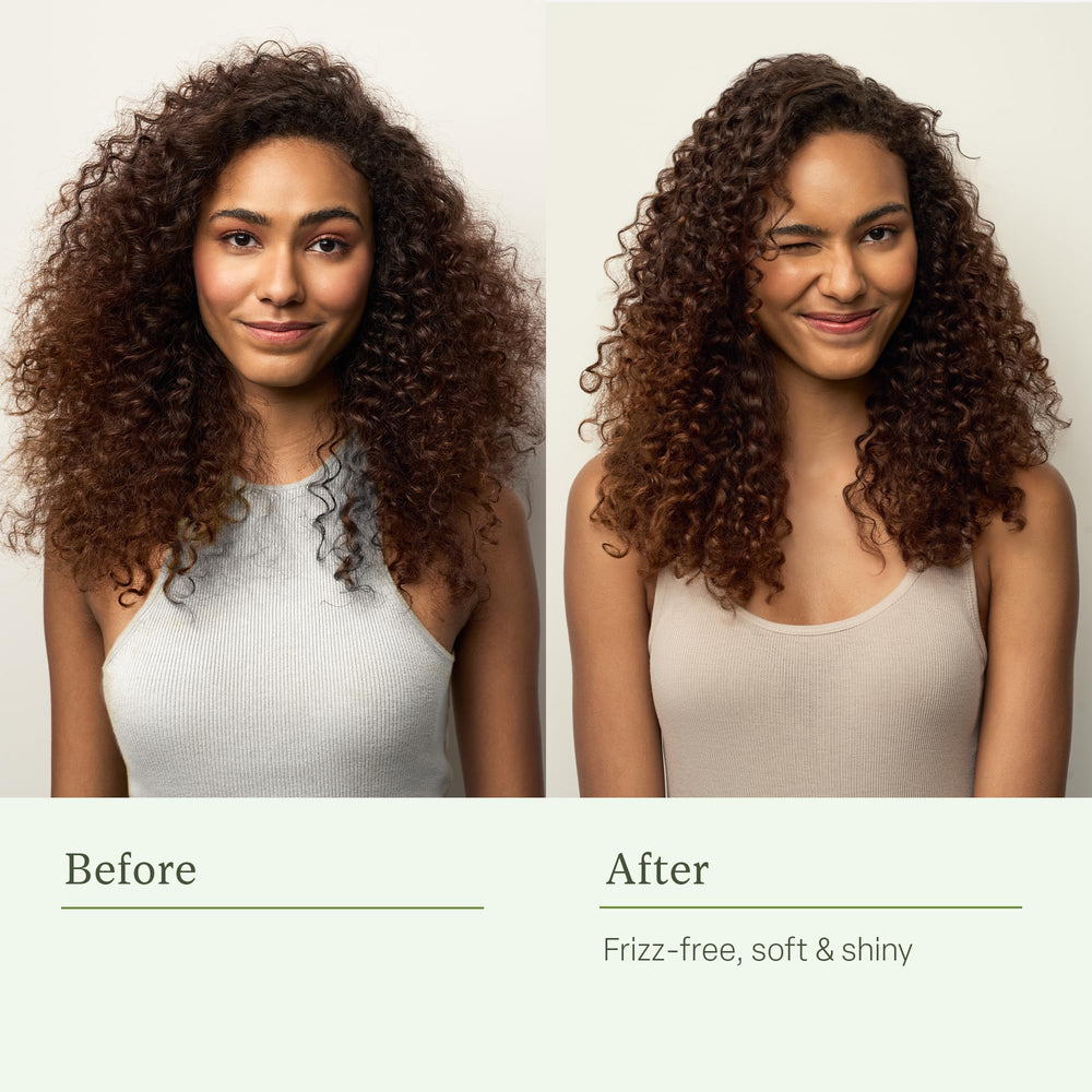 Divi hair mask being scooped into hands for easy application benefit