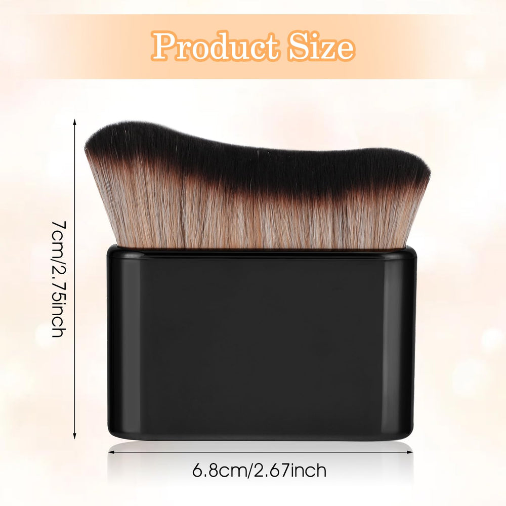 DIVINA VITAE close-up of ultra-fine bristles displaying smooth blending benefit