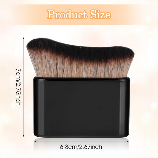 DIVINA VITAE close-up of ultra-fine bristles displaying smooth blending benefit