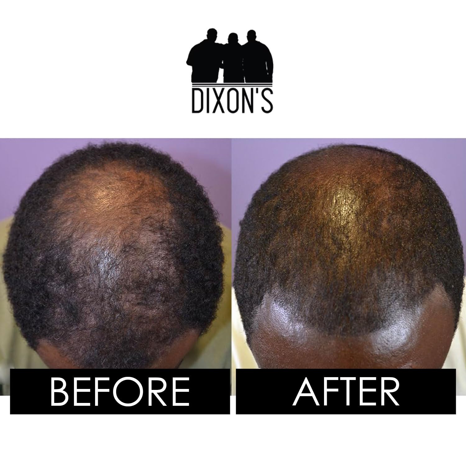Dixon's 1737 texture in palm showing lightweight oil feel and moisturizing benefit
