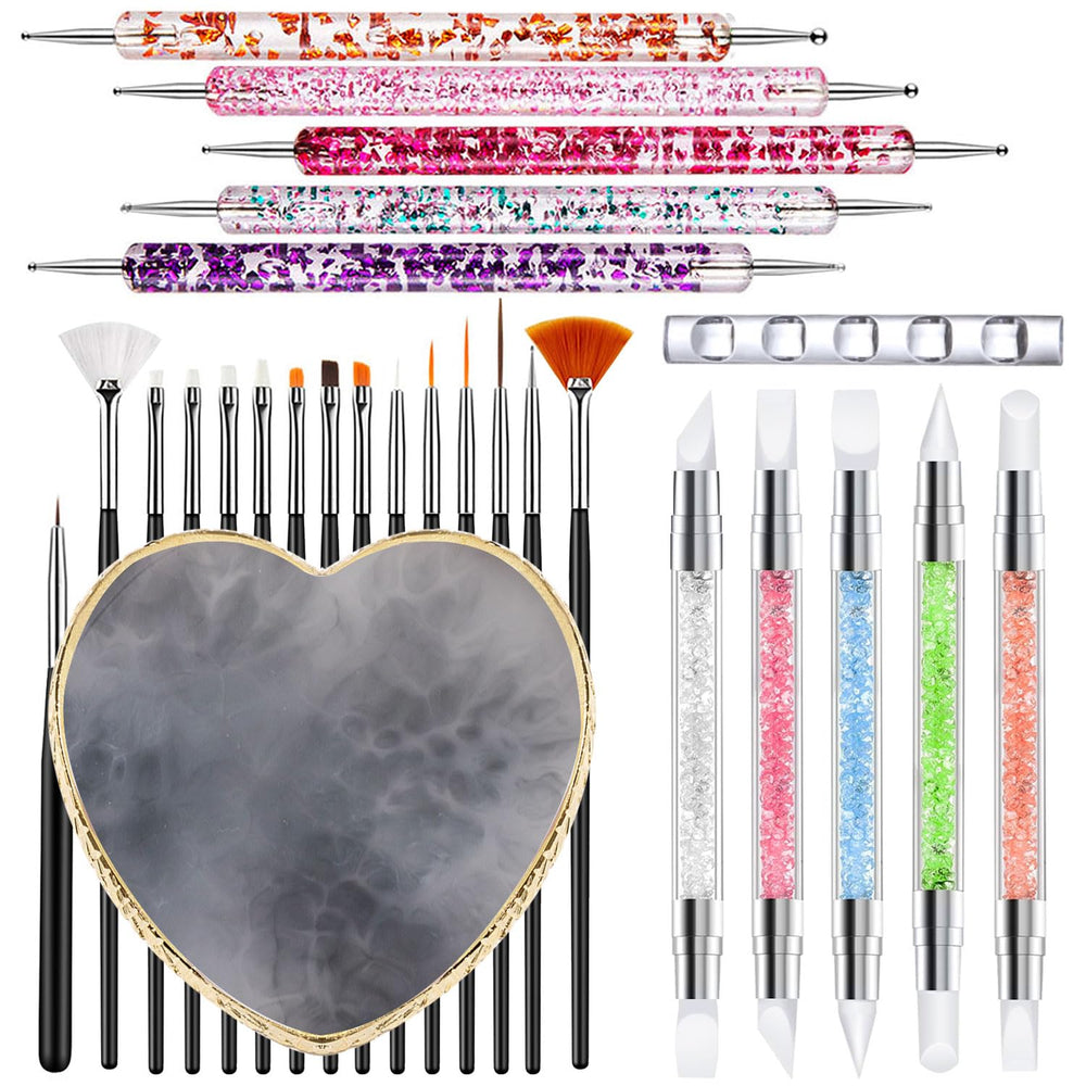 DIYCICO full toolset laid out, shows complete kit for versatile nail art