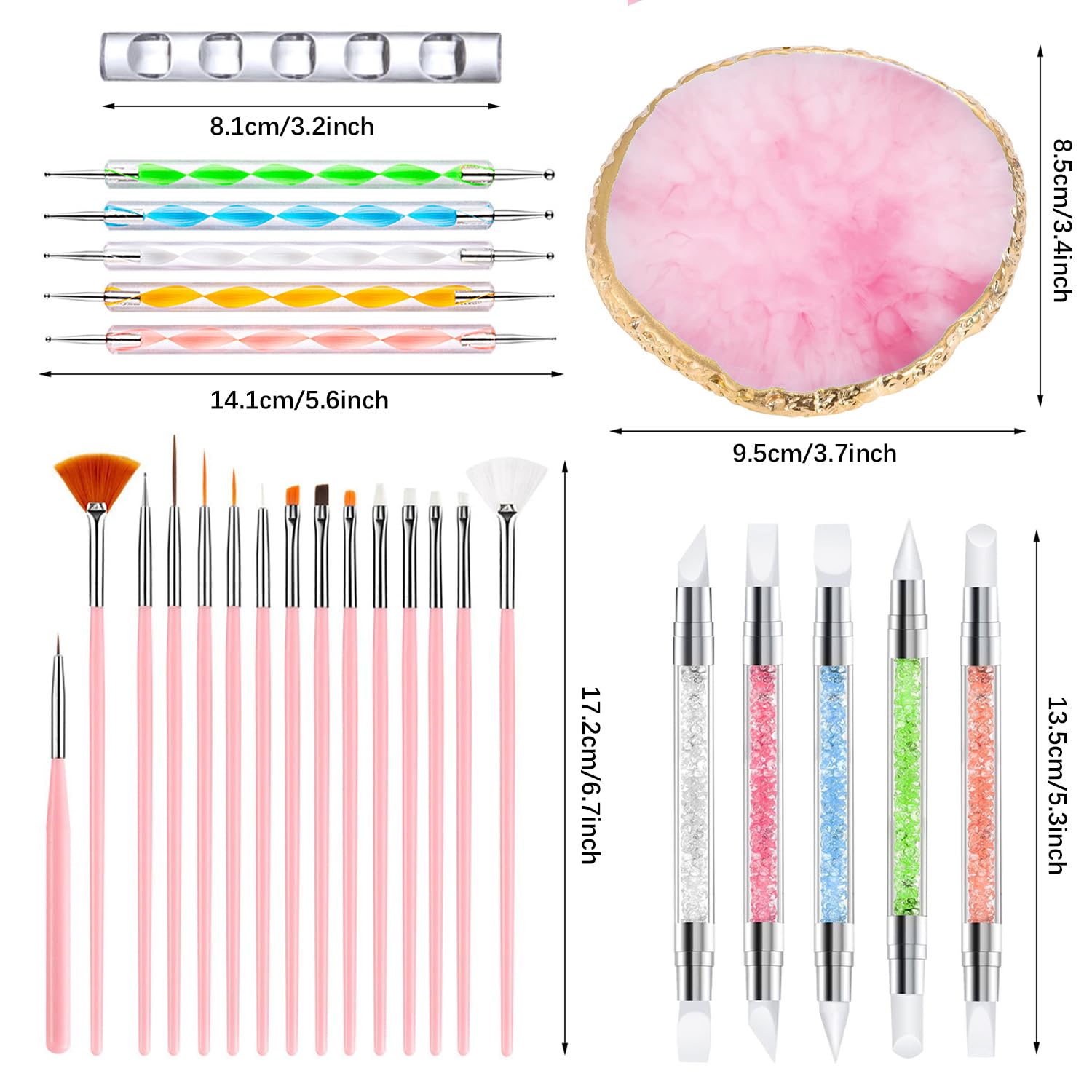 DIYCICO lifestyle manicure setup featuring tools in use for salon-style home nail art photos