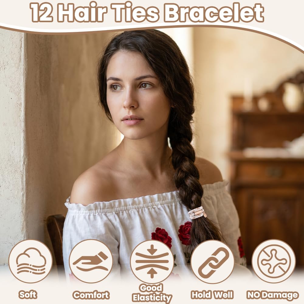DIYDEC holding a high ponytail demonstrating secure non-damaging grip