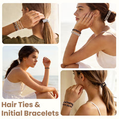 DIYDEC stacked bracelets on wrist offering fashionable boho accent