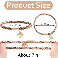 DIYDEC hair ties worn as wrist bracelets demonstrating convenience and no-pressure comfort