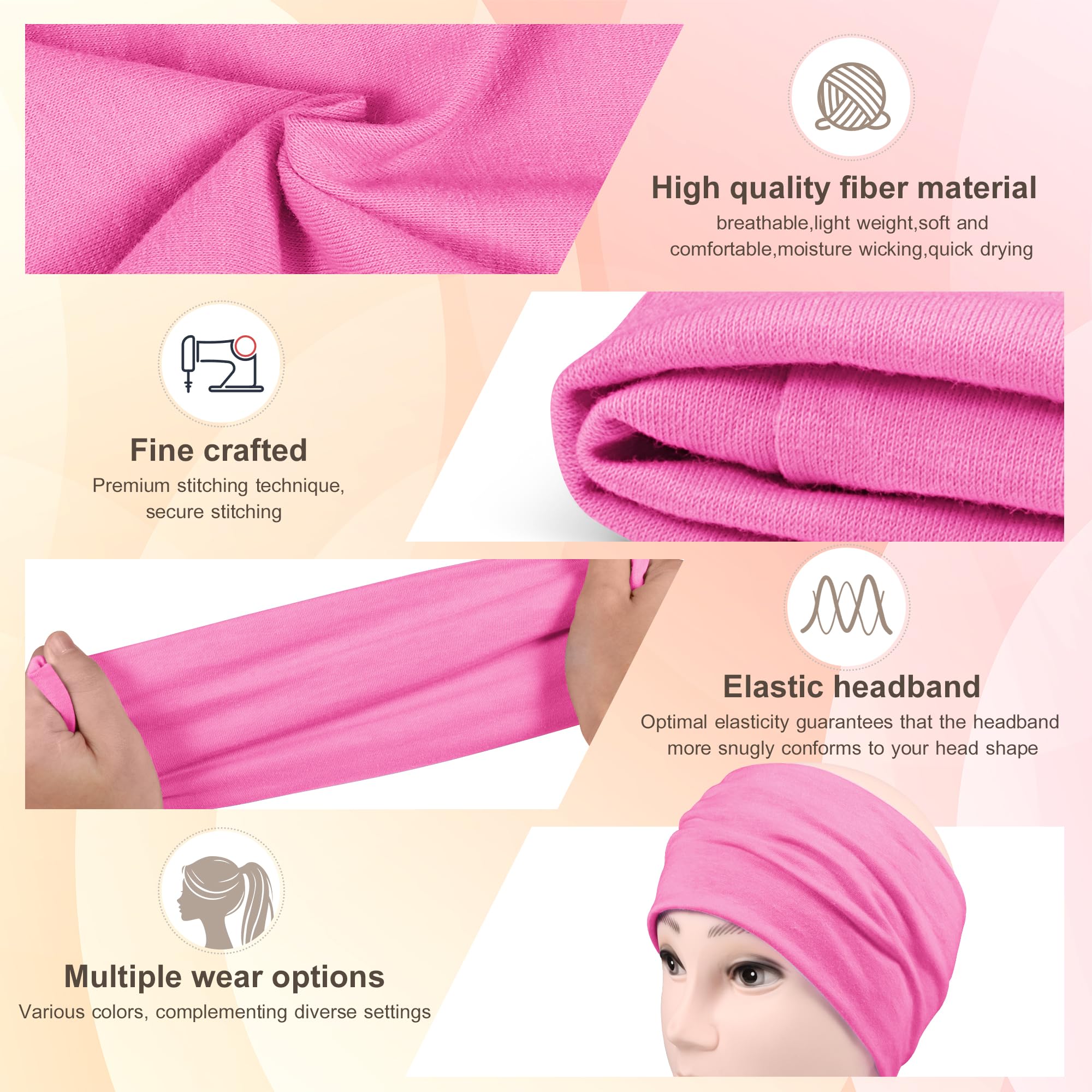 DiyJibb folded headband demonstrating adjustable width styling, customizable look benefit