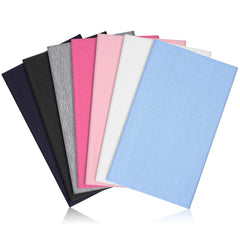 DiyJibb front view of seven headbands showing colors and packaging benefit style variety