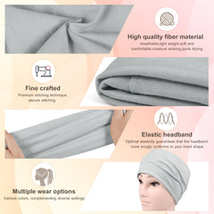 DiyJibb headband worn during workout keeping sweat away from eyes