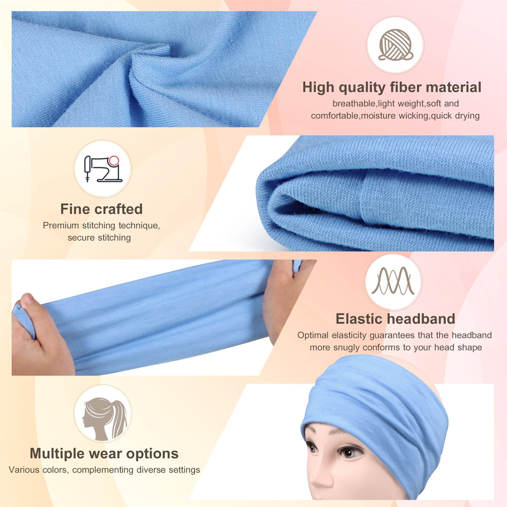 DiyJibb band next to ruler showing 4.2 inch width for fuller forehead coverage