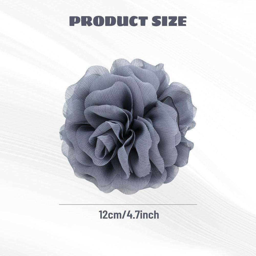 Dizila close-up of tulle petals highlights soft texture and visual appeal