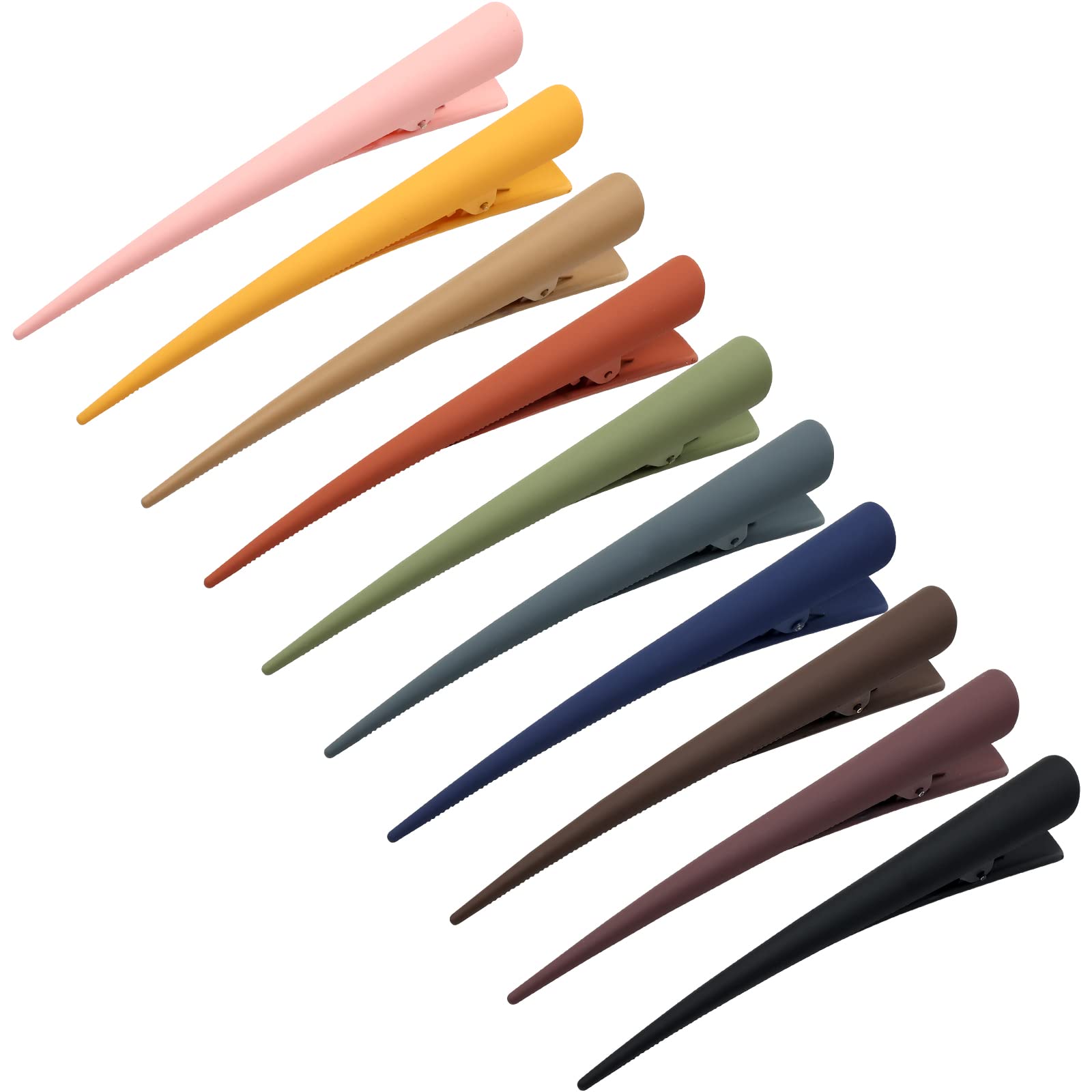 Dizila front view packaging showing ten colorful clips and compact storage benefit
