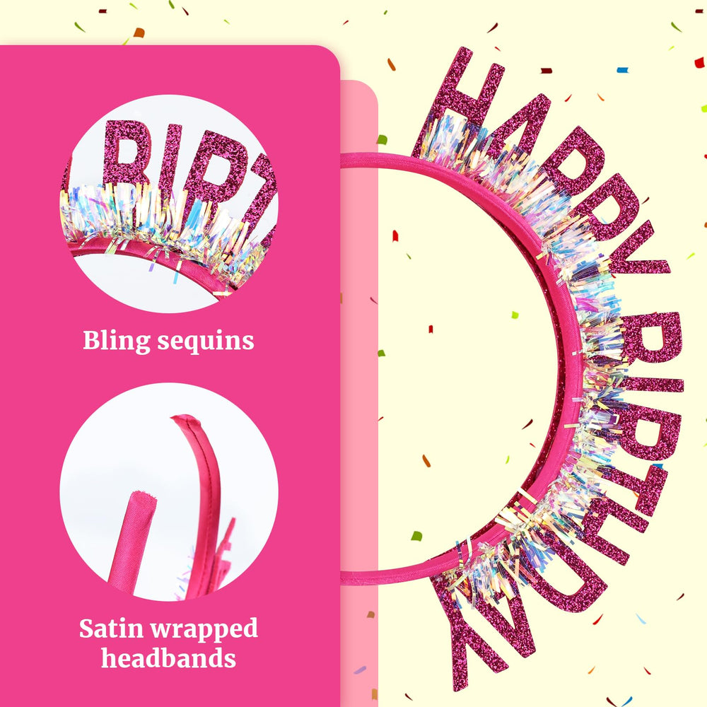 Dizila satin-wrapped headband texture offering comfortable, soft wear