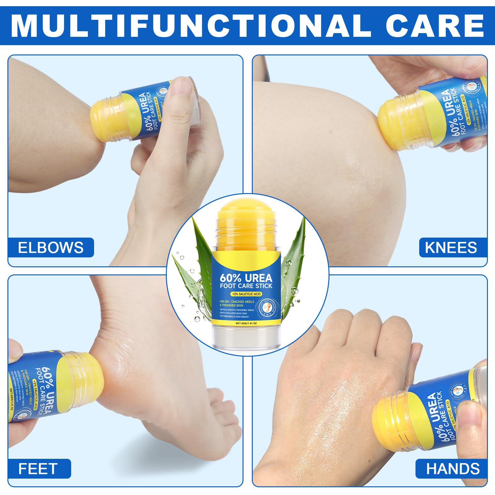 DLOMFVFQ before and after feet comparison showing reduced roughness