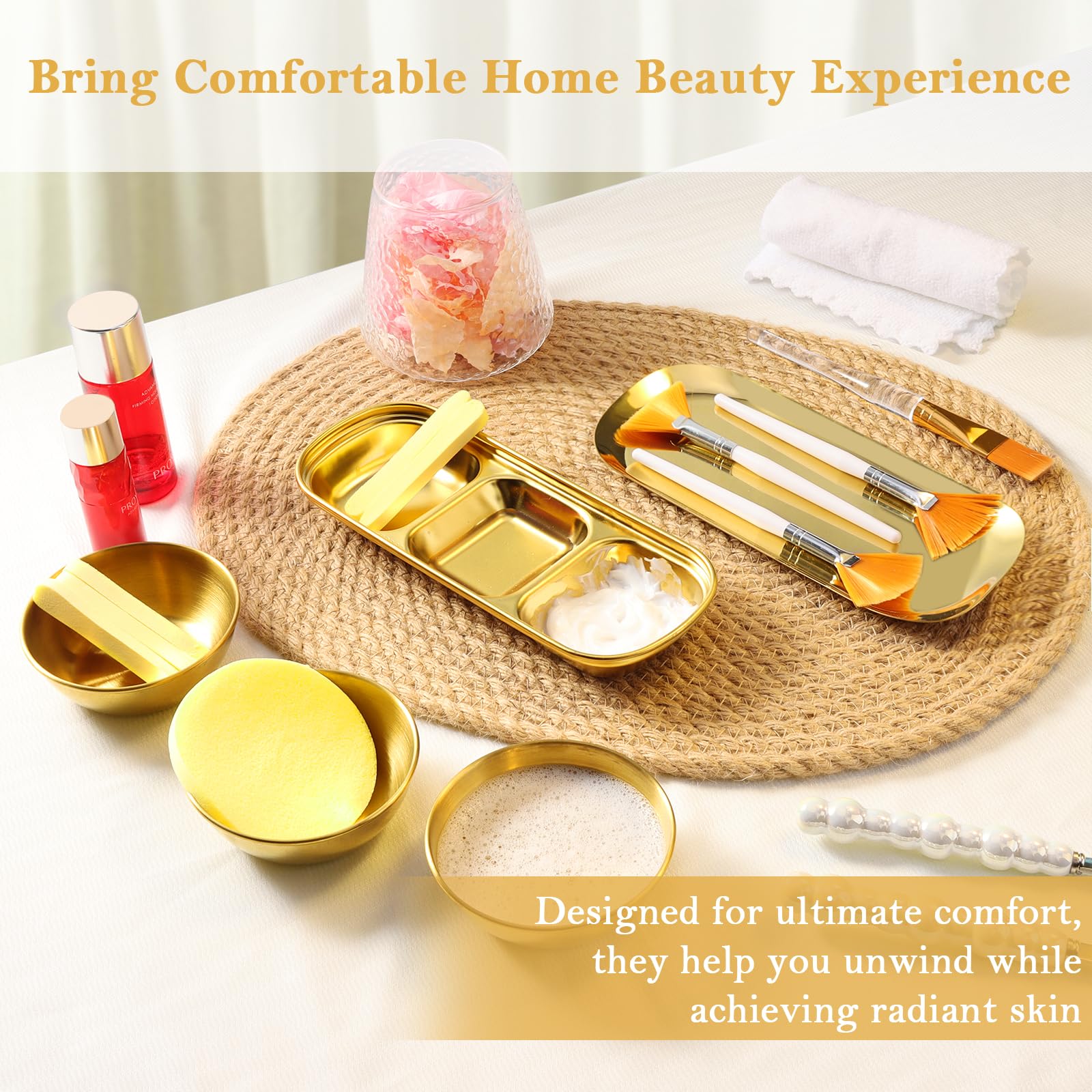 DLUGOPIS fan and flat applicator brushes detail for smooth product application