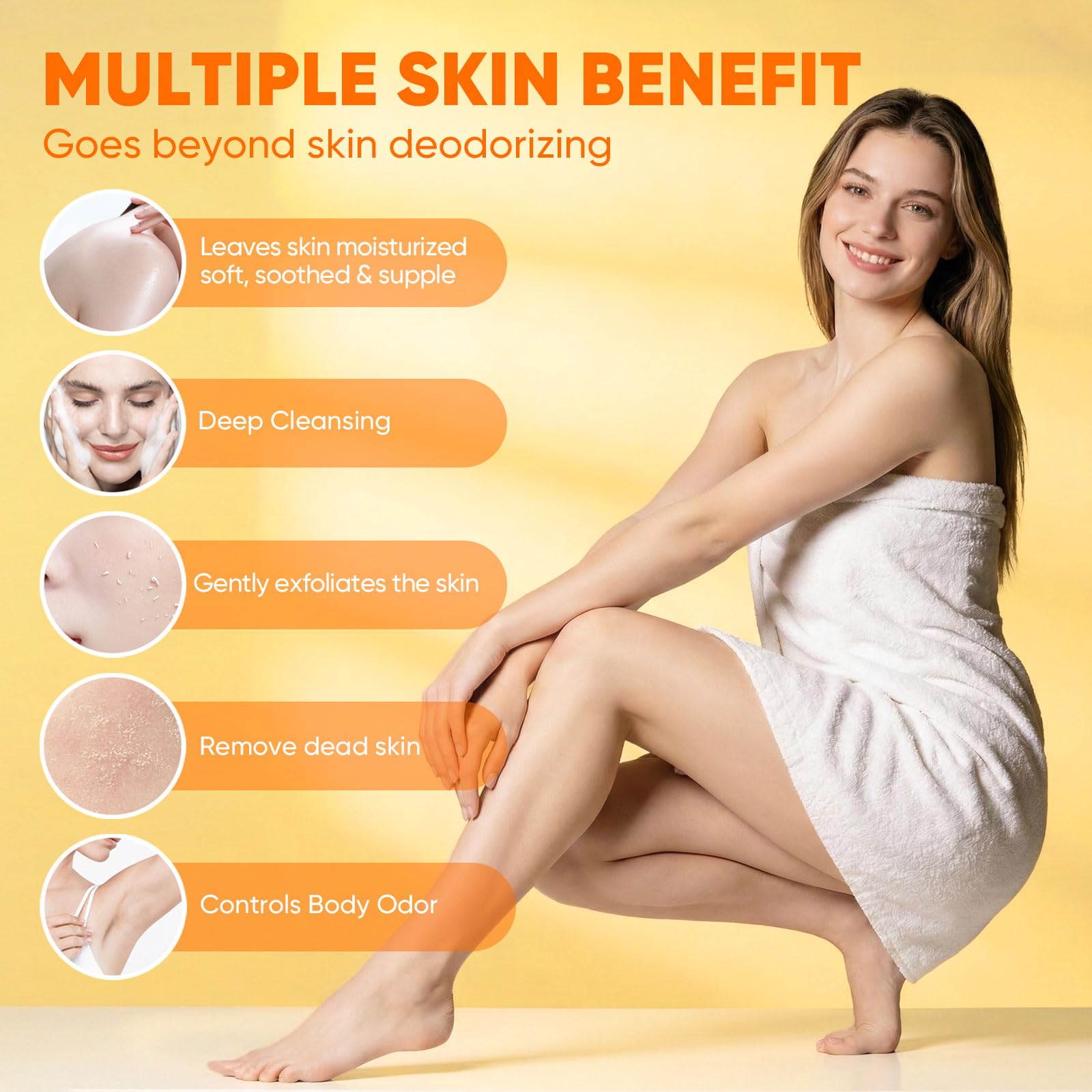 DLWUEN soap bar in hand illustrating size and easy handling benefit
