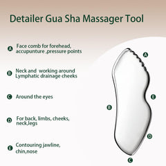 DLYAUA gua sha tools inside travel pouch, offering hygienic storage and portability