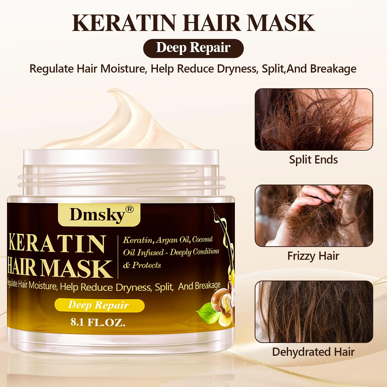 Dmsky application on hands demonstrating easy smooth application
