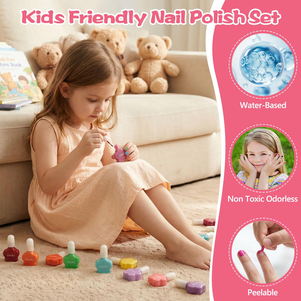 Dmsky brush detail on small applicator brush for precise, child-friendly painting