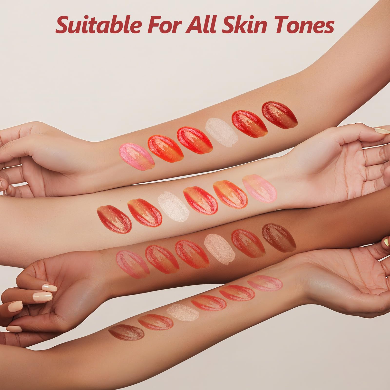 Dmsky close-up texture drop showing glossy formula and moisturizing effect