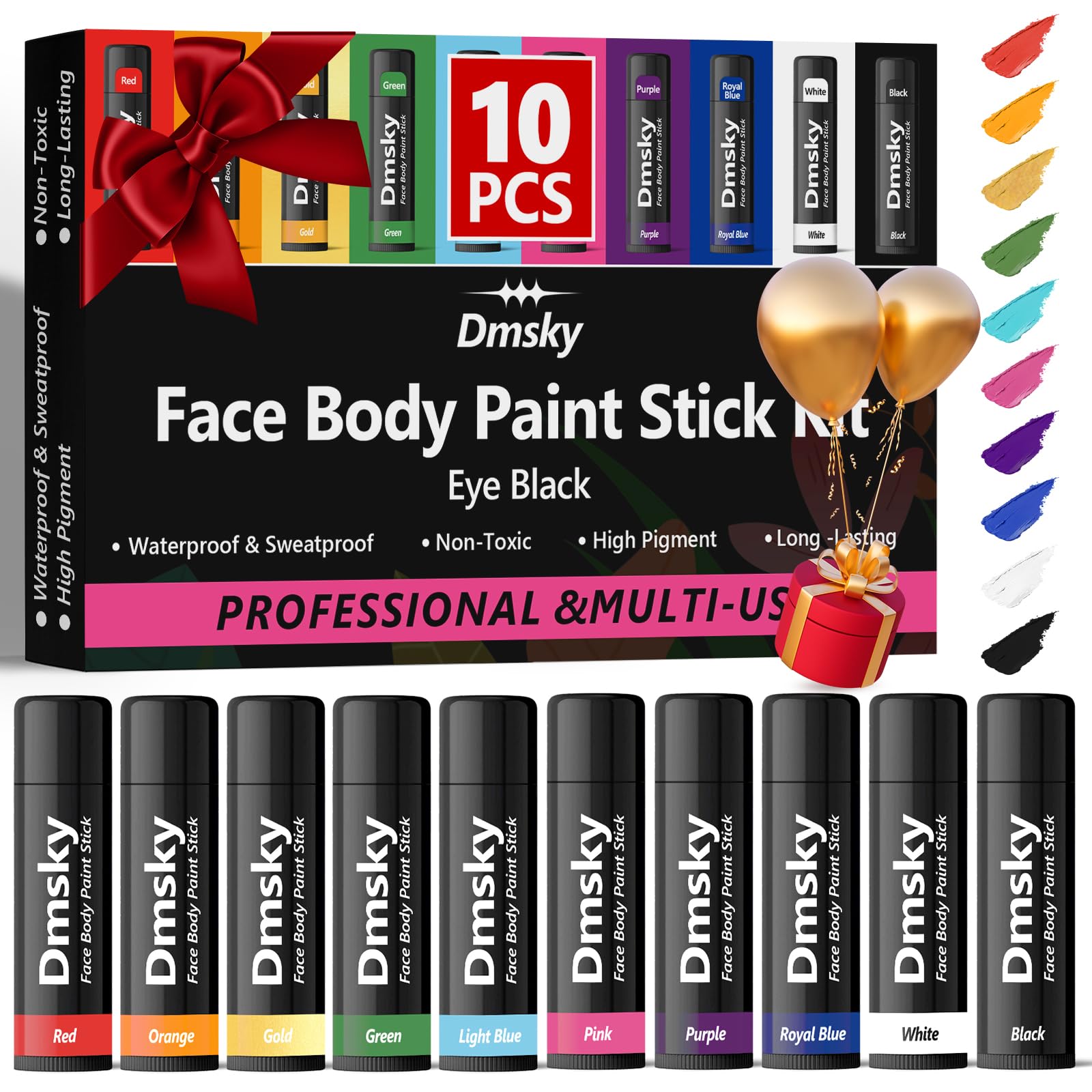 dmsky front packaging view showing kit portability and bold colors