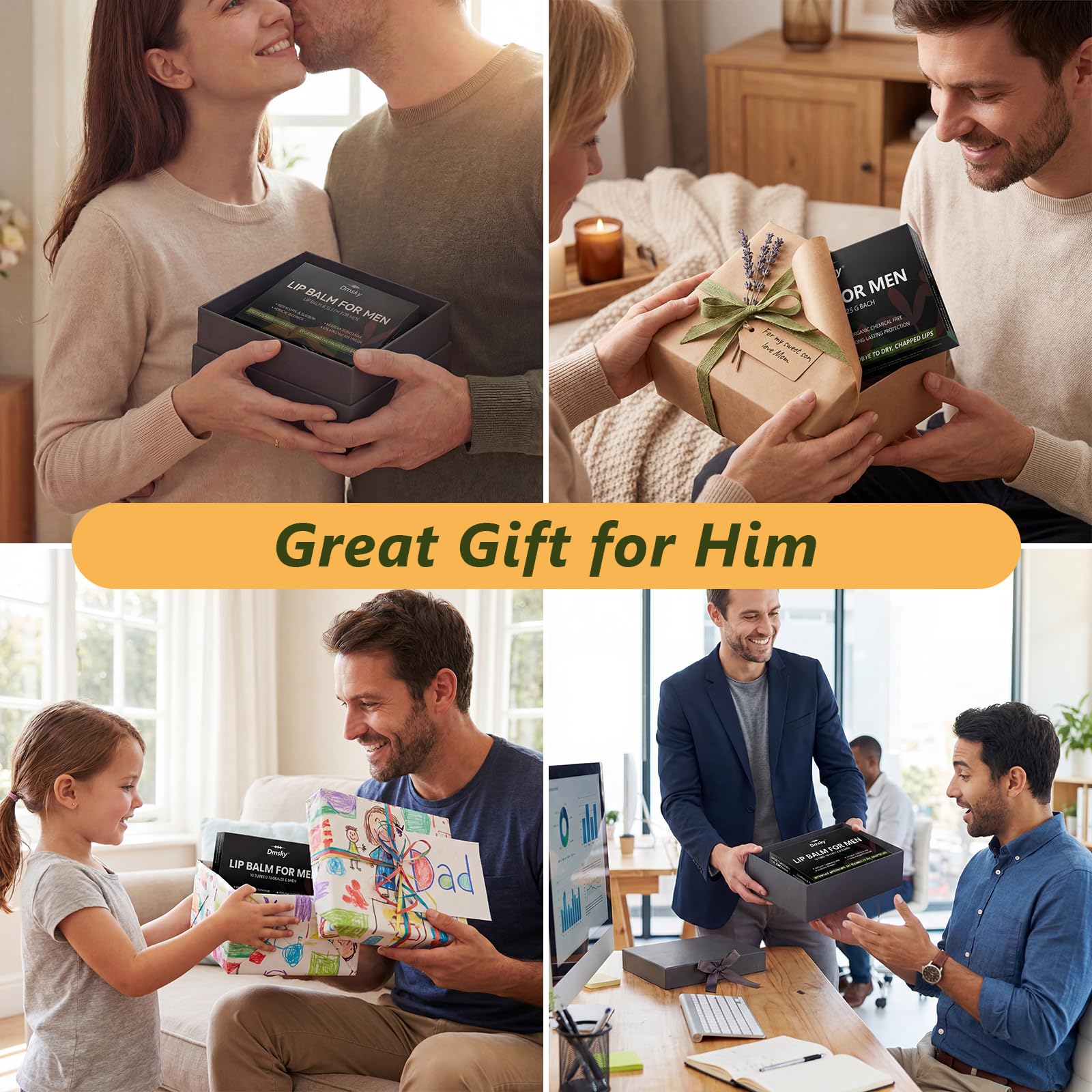 Dmsky gift box presentation showing premium packaging ideal for gifting benefit