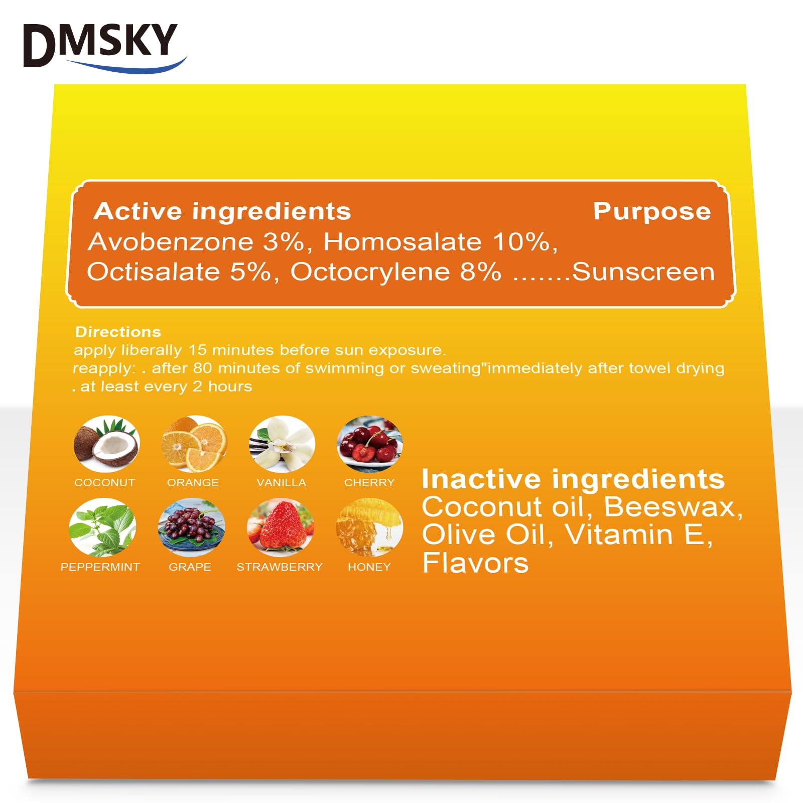 Dmsky balm texture close-up demonstrating smooth application and hydration