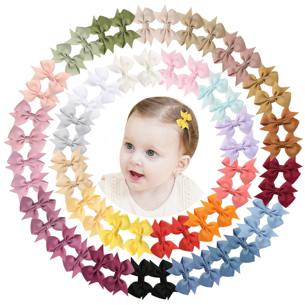 doboi front packaging showing 60-piece bow set and gift-ready convenience