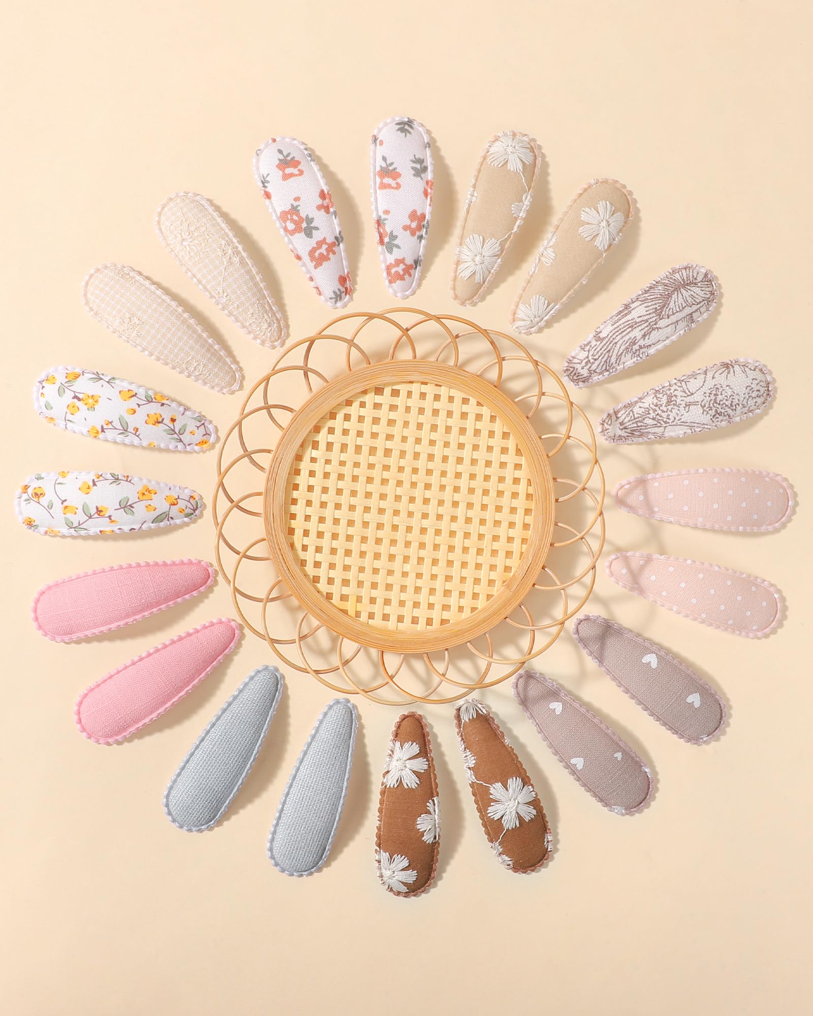 doboi flat lay showing assorted floral prints for versatile styling