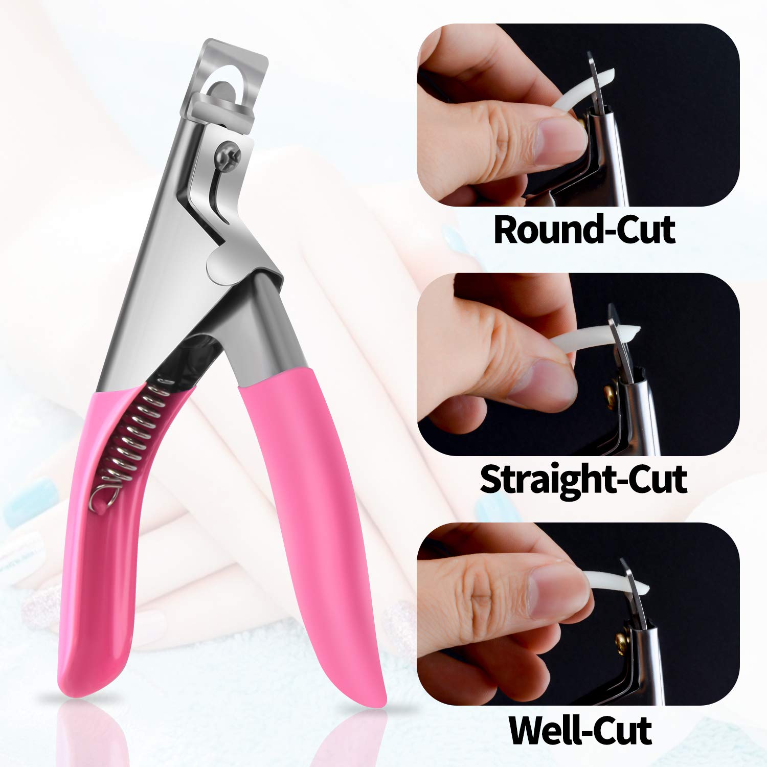 Dockapa nail clipper detail with U-blade for precise trimming benefit