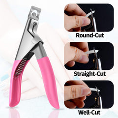 Dockapa nail clipper detail with U-blade for precise trimming benefit