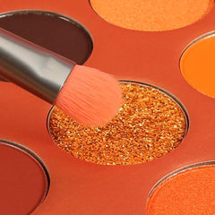 docolor palette with brush demonstrating easy application and quick blending
